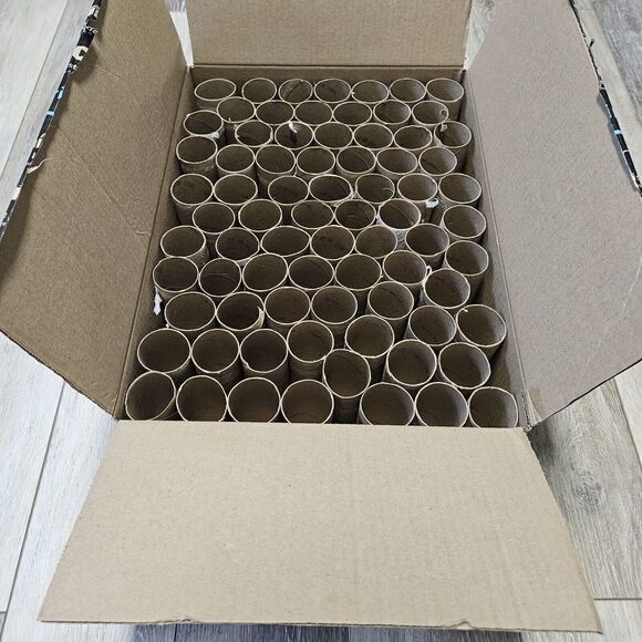 Toilet Paper Rolls 79 Lot Bundle Clean Cardboard Tubes Arts Crafts Teachers - Picture 1 of 3
